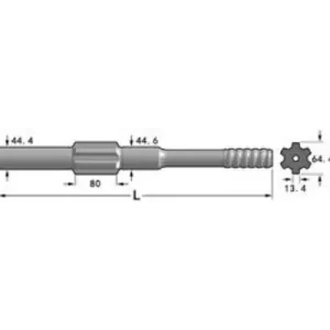 Хвостовик Atlas Copco(BBE 57)