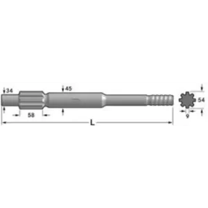 Хвостовик Atlas Copco(COP 1032)