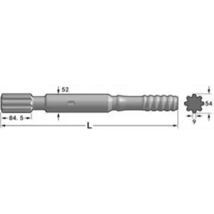 Хвостовик Atlas Copco(COP 1550, COP 1838ME/HE)