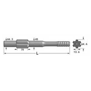 Хвостовик Furukawa(HD 260, HD 300)