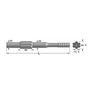 Хвостовик Ingersoll-Rand(YH 65, YH 80)