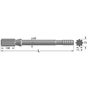 Хвостовик Montabert(HC 200)