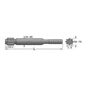 Хвостовик Tamrock(HLX 3)