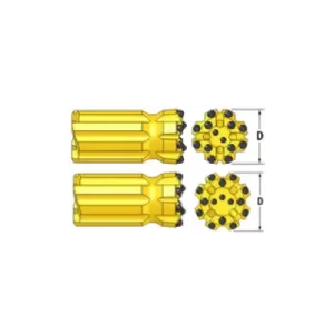 Штыревая коронка, Ретрак, тип резьбы T60 (BR-T60-92-612814)