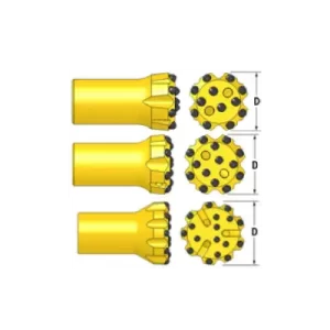 Штыревая коронка, Ровный торец, Тип резьбы T51 (BF-T51-89-413813)