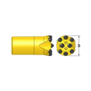 Буровая коронка штыревая тип резьбы R32 B-R32-43-2969