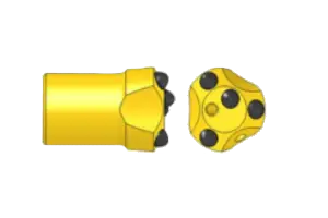 Штыревая коронка. Для штанги Hex22 мм