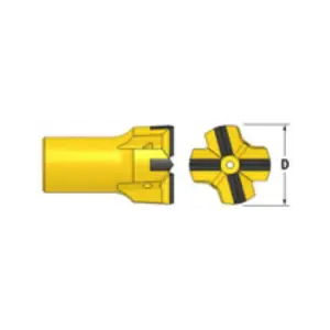 X-образная коронка, тип резьбы T38 (XB-T38-64)